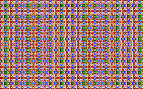 Kleurrijke chromatische patroon