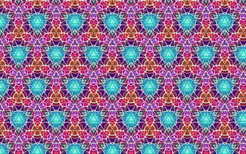 Diamantes em um padrão de colorido