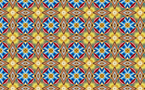 Psychedelic colorful pattern