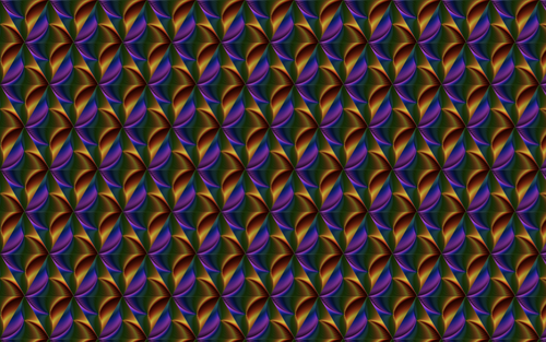 Seamless prismatic pattern