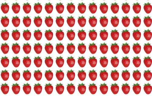 Erdbeer-Muster
