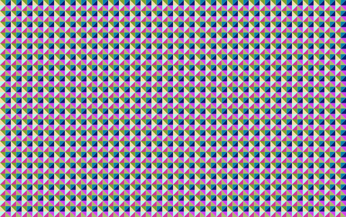 Naadloze driehoekige gekleurde patroon