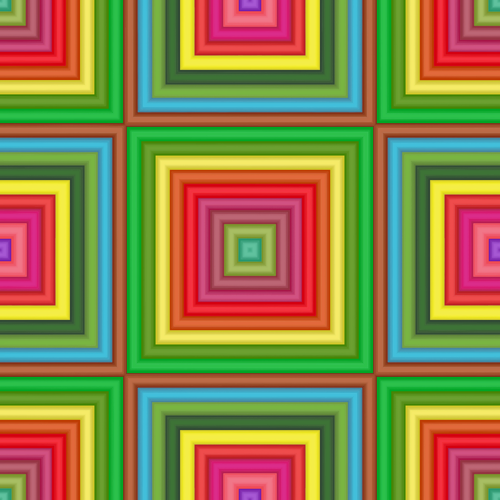 Naadloze tegels in vele kleuren