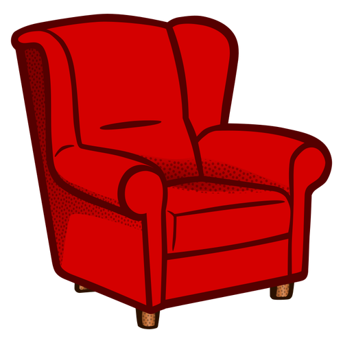 Colored armchair