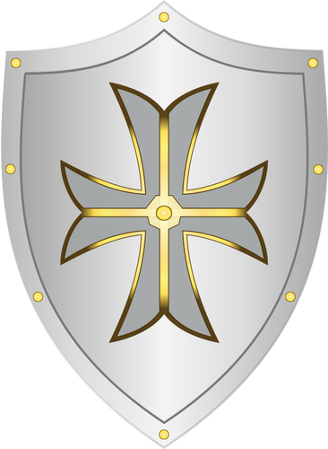 Классический средневековый щит