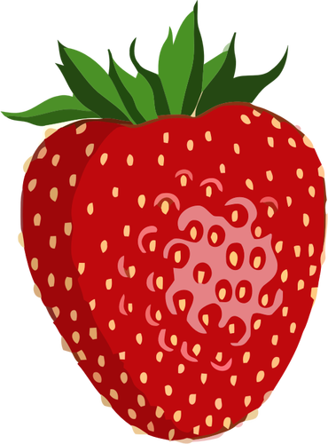 Skinnende jordbær