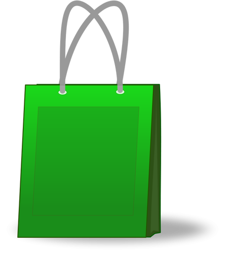 Gráficos vectoriales de bolso de compras