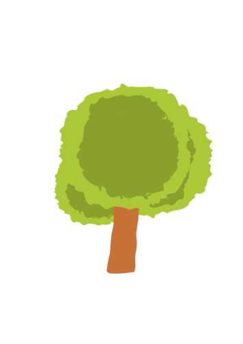 Korte boom afbeelding