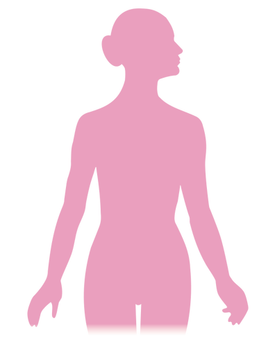 Vektorový obrázek silueta ženy