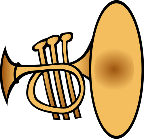 Trompete-Vektor-ClipArt