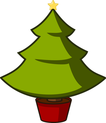 شجرة عيد الميلاد ناقلات مقطع الفن