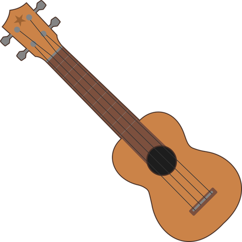 Schiţă simplă ukulele
