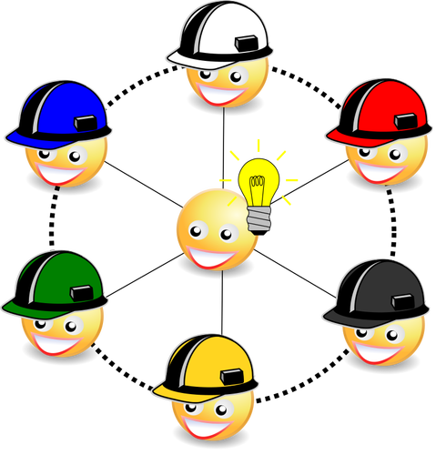 Los trabajadores emoji