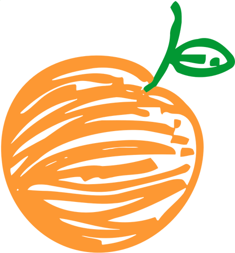 Bosquejado naranja