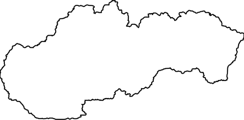 Skissera av Slovakien