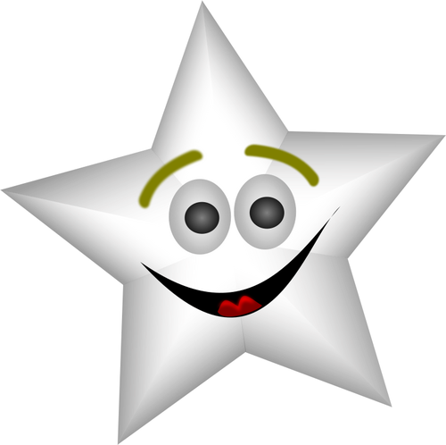 Smiling Star Vector