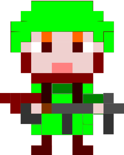 Pixel soldaat