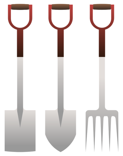 Spades and forks