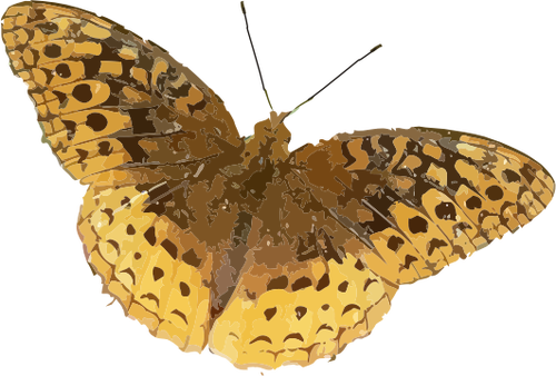 Gelben Schmetterling