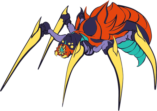 Spindel monster
