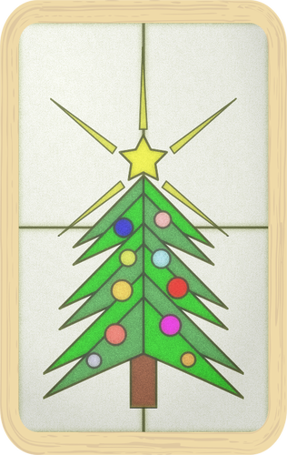 Cam Noel ağacı