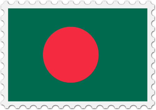 Марка флаг Бангладеш