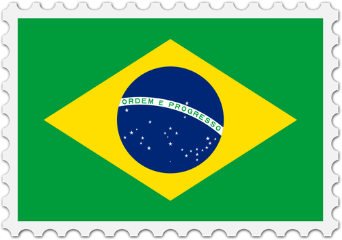 Brasilien-Flagge-Bild