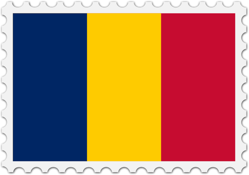 Tsjads flagg bildet
