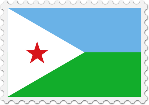 Djiboutis flagga