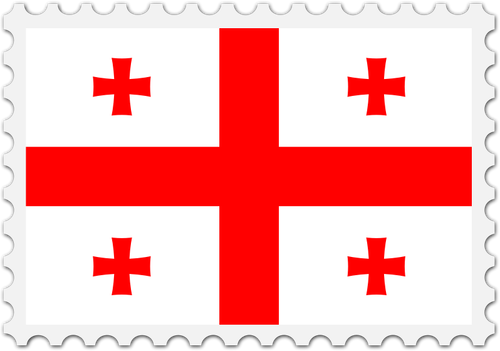 Georgia flagg bildet