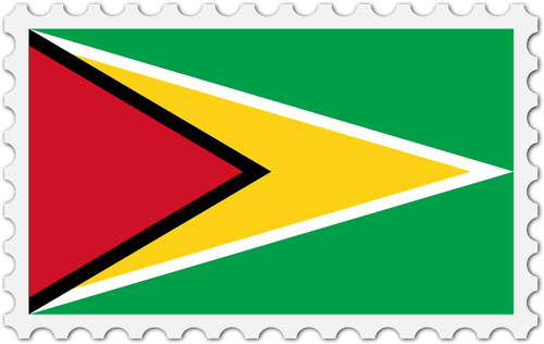 Guyanas flagga bild