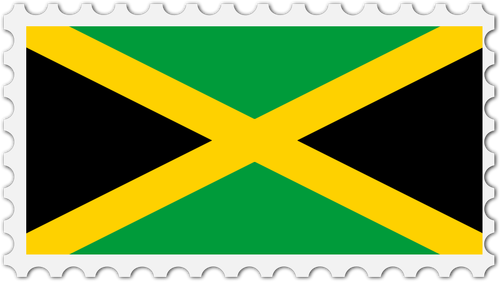 जमैका झंडा स्टाम्प