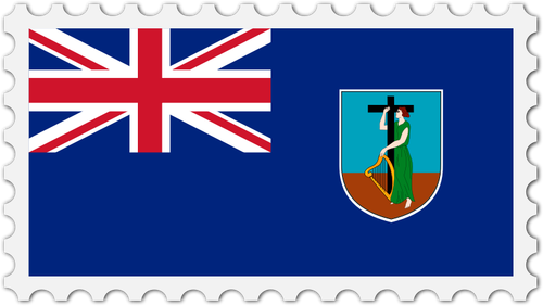 Montserrats flagga bild