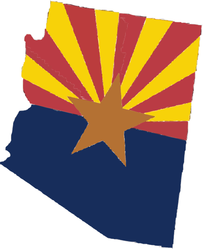 Arizona mapa
