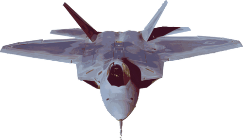 Fighter uçak vektör görüntü