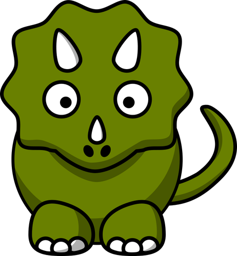 Imagen de un monstruo verde