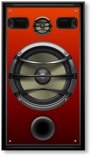 Studio speaker vector image