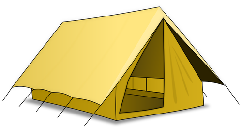 خيمة بسيطة