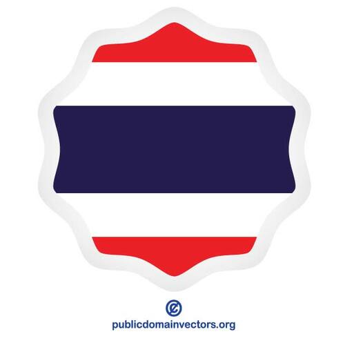 מדבקה דגל תאילנד 2