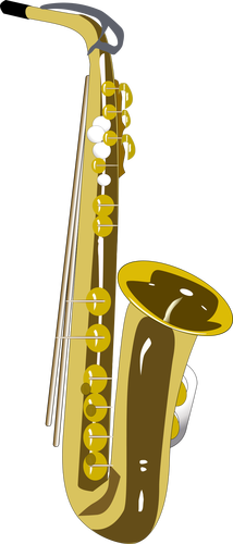 Imagem vetorial de saxofone