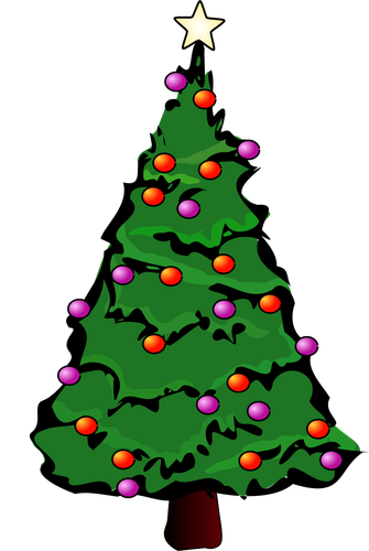 شجرة عيد الميلاد الفن