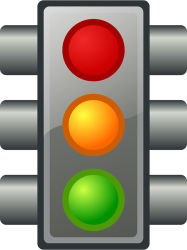 Traffic light vektorgrafik