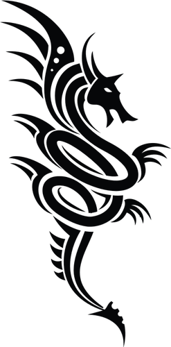 Dragon symbool afbeelding