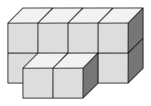 Isometrisk terningen konstruksjon
