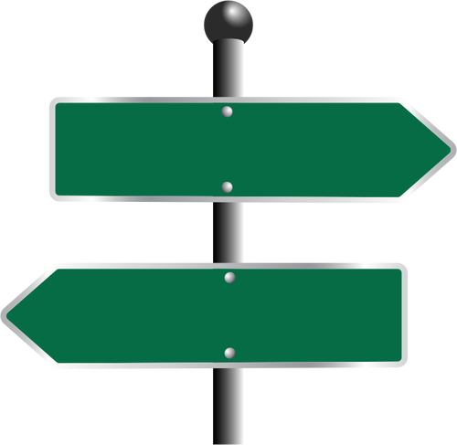 Two way sign