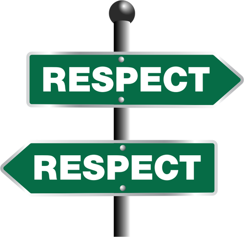 Símbolos de respeto