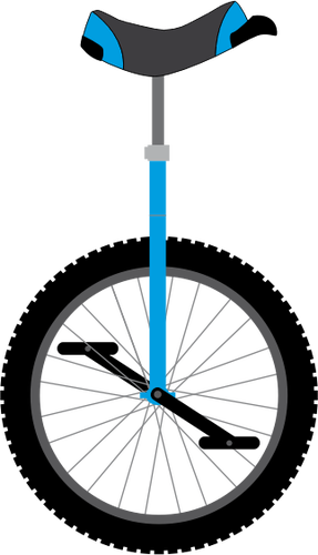 Desenho de monociclo
