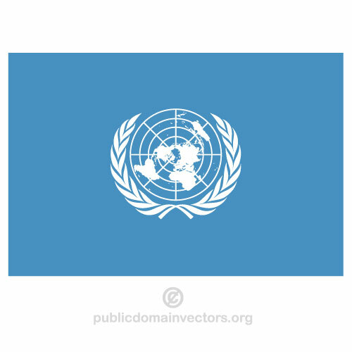 国連のベクトル フラグ