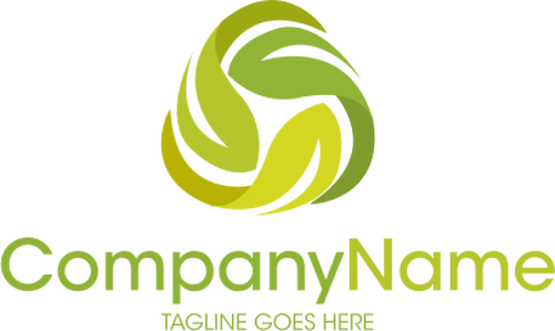 Grafika wektorowa ekologiczne logo
