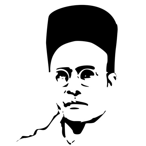 Imagine vectorială portret al lucia diaconu Savarkar